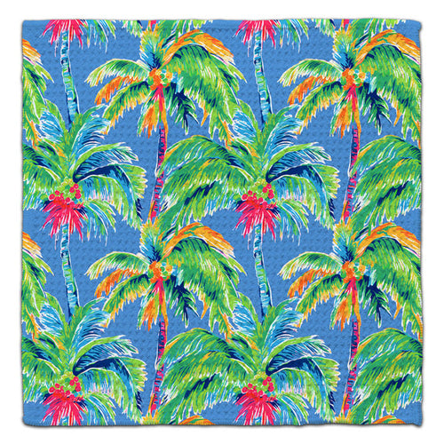 Funky Palm Trees Eco-Friendly Washcloth - CJ Bella Co.