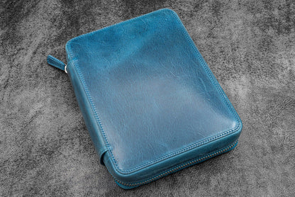 Galen Leather Expansi-Folio Zip Leather a5