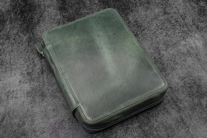 Galen Leather Expansi-Folio Zip Leather a5