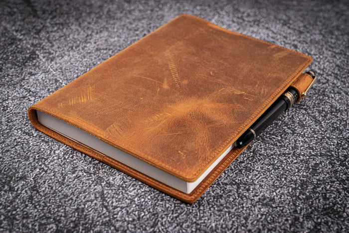 Galen Leather Slim A5 Notebook Cover