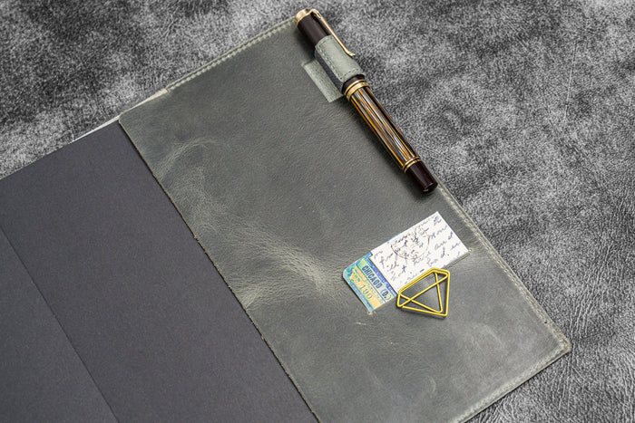 Galen Leather Slim B5 Notebook Cover