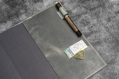 Galen Leather Slim B5 Notebook Cover