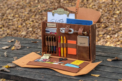Galen Leather Writer's Medic Bag