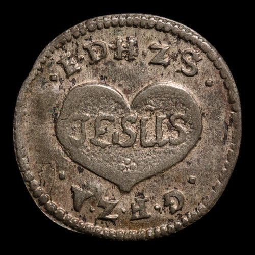 Germany, Saxe-Weimar, Duke John Ernest II , AR 1 Dreier - 1665 CE - German States