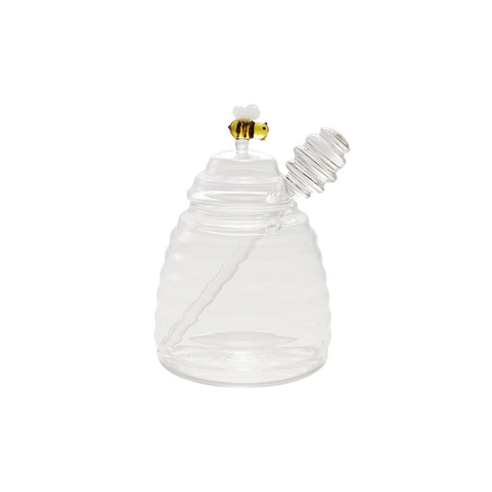 Glass Honey Jar