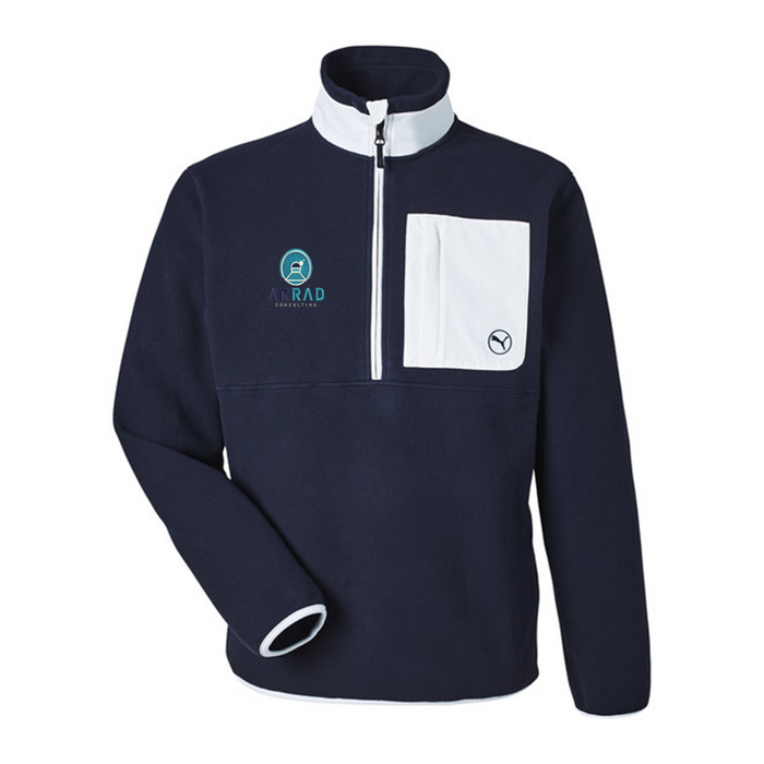 Puma Golf Men's Fleece Quarter-Zip