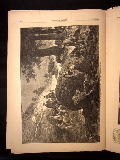 Harper's Weekly: Uncle Sam Cover, Illustrations from Turkey, Afghanistan, Europe — Nov. 30th, 1878