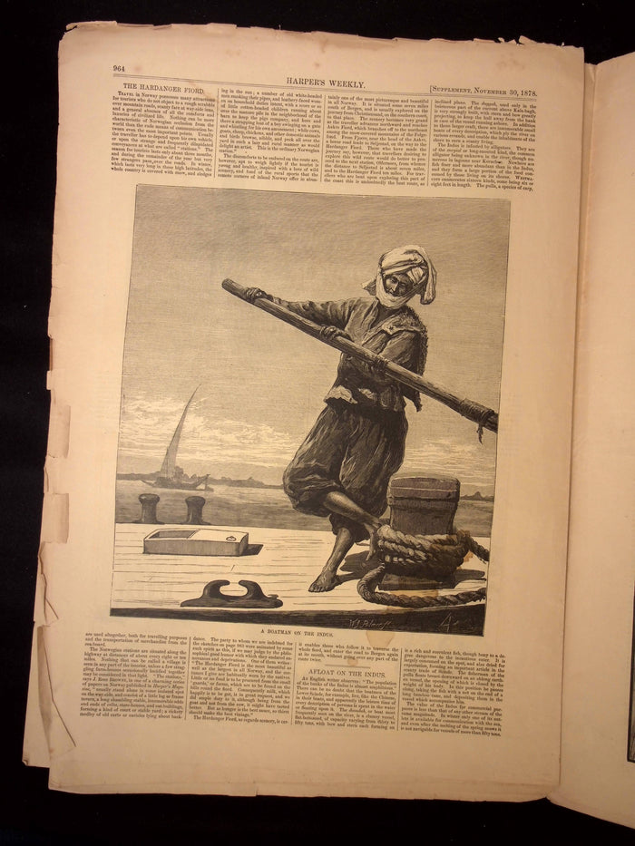 Harper's Weekly: Uncle Sam Cover, Illustrations from Turkey, Afghanistan, Europe — Nov. 30th, 1878