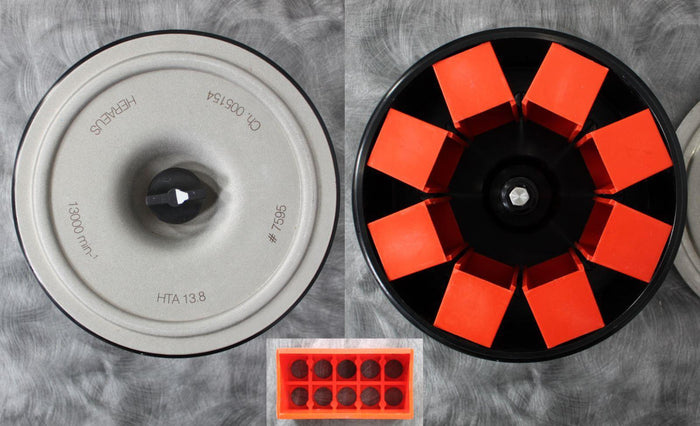Heraeus HTA 13.8 Drum Rotor with Racks