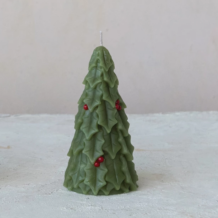 Holly Tree Candle