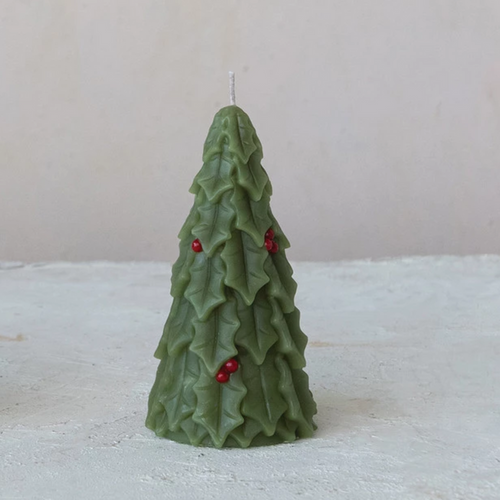 Holly Tree Candle