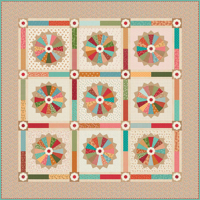 Homemade Pie Quilt Kit by Lori Holt