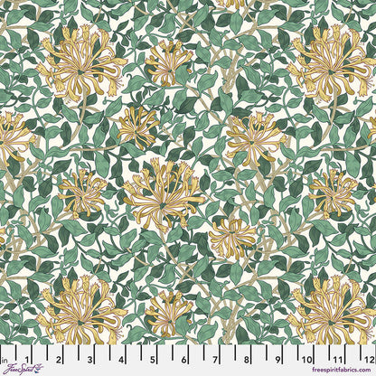 Honeysuckle White by The Original Morris & Co Fabrics