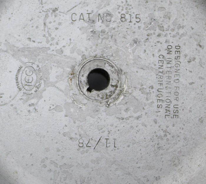 IEC 815 Clinical Fixed Angle Rotor Bottom