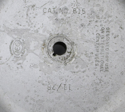 IEC 815 Clinical Fixed Angle Rotor Bottom