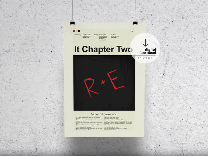 It: Chapter Two | DIGITAL ARTWORK DOWNLOAD