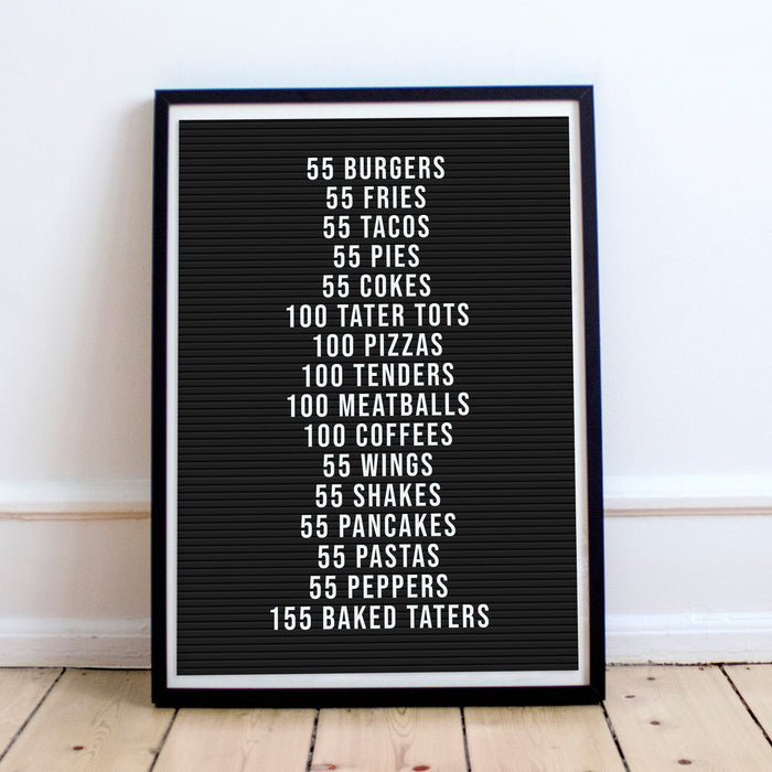 ITYSL - Menu Board | 12"x18" or 18"x24" Print only