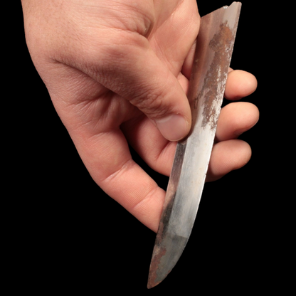 Japanese Sword Blade Tip (5 inches) - c. 1500s to 1800s CE - Edo Period - 2/21/24 Auction