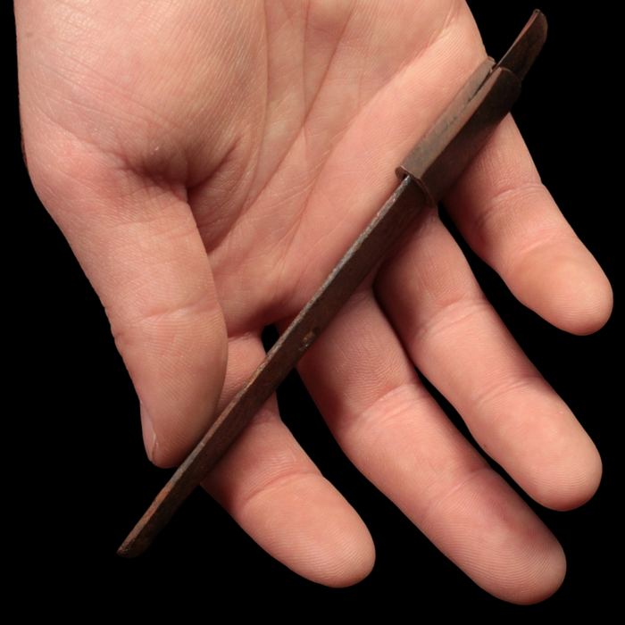 Japanese Tonto (Dagger) Tang (5 inches) - c. 1500s to 1800s CE - Edo Period - 2/21/24 Auction