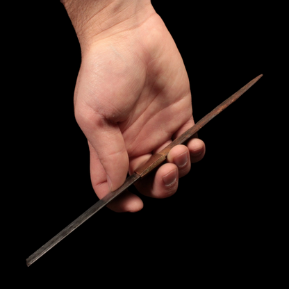 Japanese Wakizashi (Shortsword) Tang (9 inches) - c. 1500s to 1800s CE - Edo Period - 2/21/24 Auction