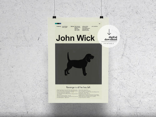 John Wick | DIGITAL ARTWORK DOWNLOAD