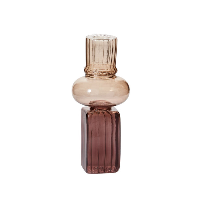 Josephine Glass Taper Candle Holder