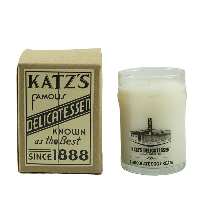 Kat'z Deli Chocolate Egg Cream Scented Jar Candle