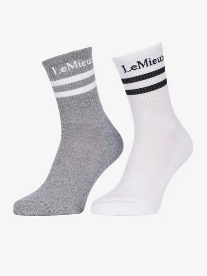 LeMieux Crew Socks 2 Pack