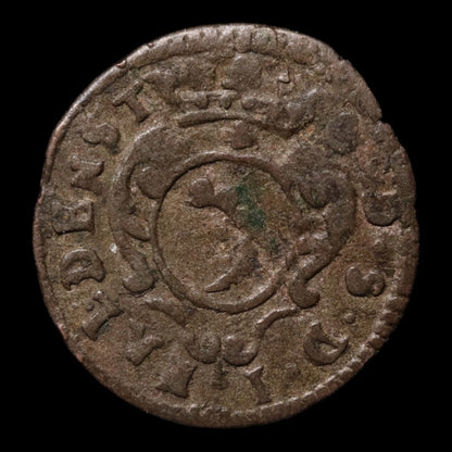 Lordship of Haldenstein, Lord Gubert of Salis, BI 1 Bluzger - 1728 CE - Switzerland