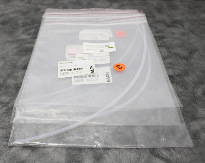 Lot of 4 Buchi 000643 PTFE-Hose Transparent D= 5/42 x L= 460mm for Rotovapor