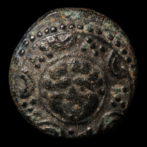 Macedon, Alexander the Great, AE Half Unit, Gorgon (Medusa) on Shield - 323 to 315 BCE - Greek World