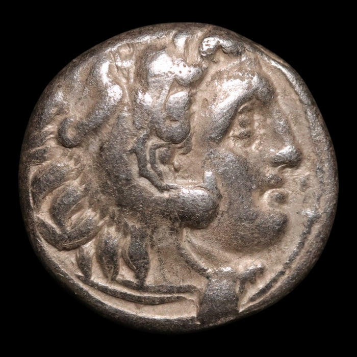 Macedon, Alexander the Great, AR Drachm, Posthumous Issue - 301 to 297 BCE - Greek World