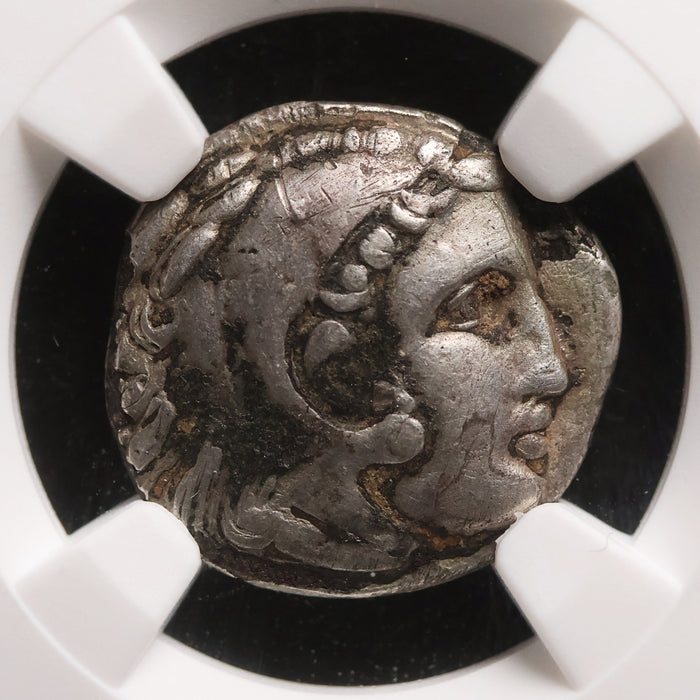 Macedon, Alexander the Great, Fourrée Drachm (Ancient Forgery) - c. 336 to 100 BCE - Greek World