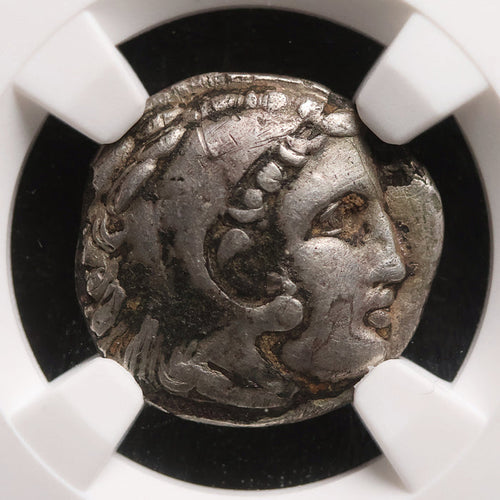 Macedon, Alexander the Great, Fourrée Drachm (Ancient Forgery) - c. 336 to 100 BCE - Greek World
