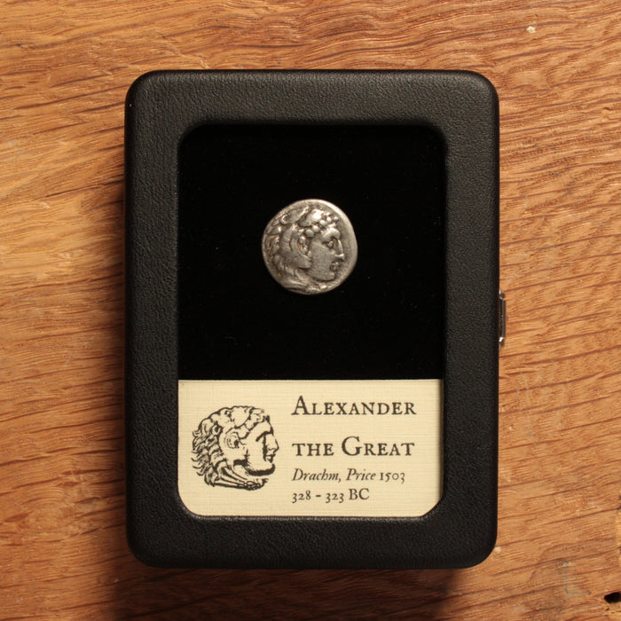 Macedon, Alexander the Great, Lifetime Silver Drachm - 328 to 323 BCE - Greek World