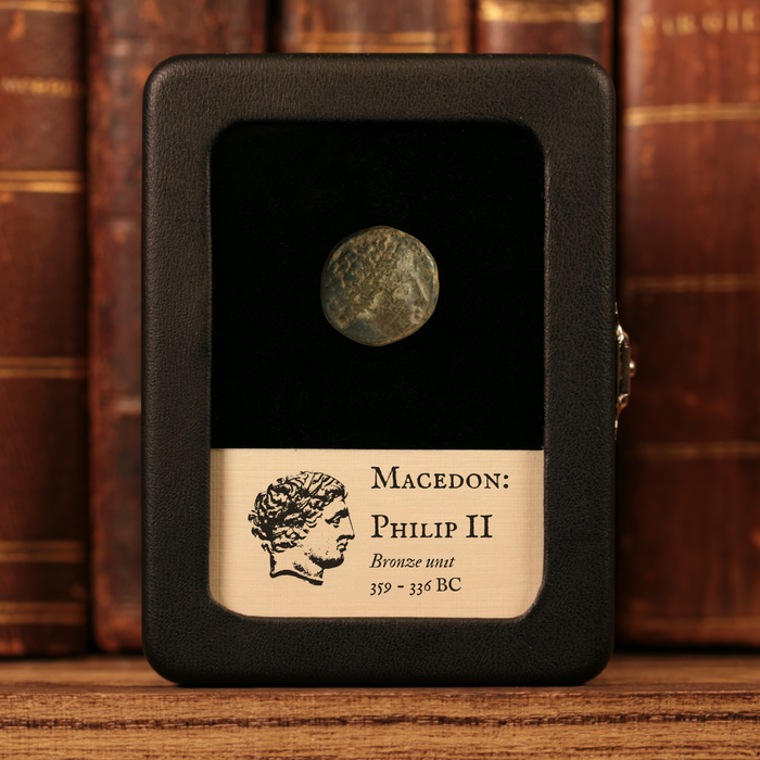 Macedon, King Philip II, AE Unit, Apollo & Youth on Horseback - 359 to 336 BCE - Greek World
