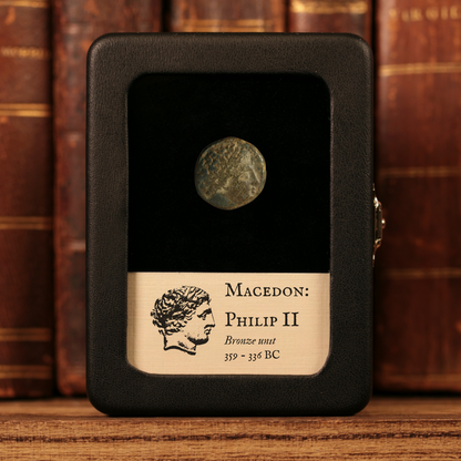 Macedon, King Philip II, AE Unit, Apollo & Youth on Horseback - 359 to 336 BCE - Greek World