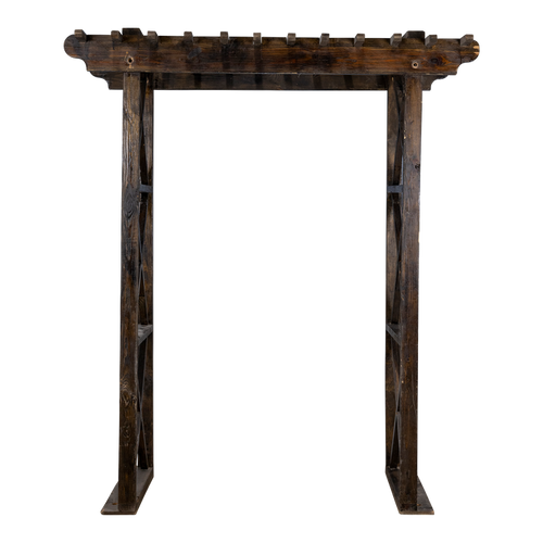 Mahogany Wood Arbor