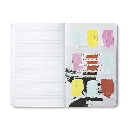 "Make Each Day Your Masterpiece" — John Wooden Write Now Softcover Journal
