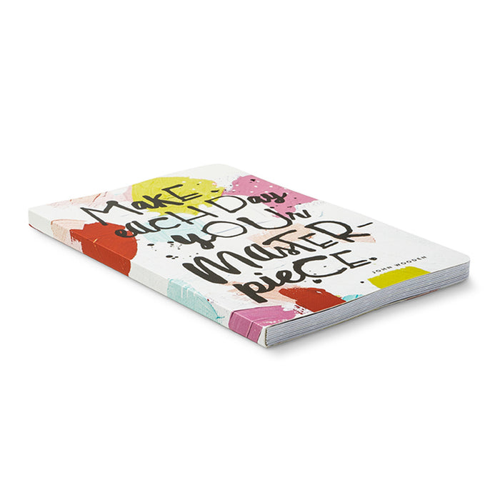 "Make Each Day Your Masterpiece" — John Wooden Write Now Softcover Journal
