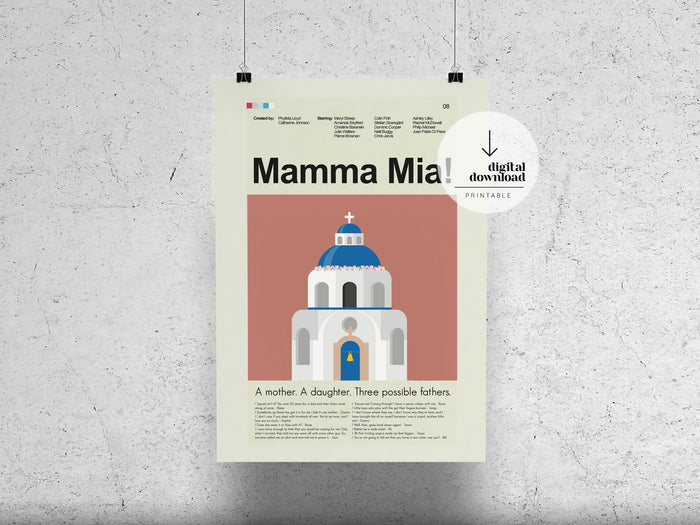Mamma Mia! | DIGITAL ARTWORK DOWNLOAD