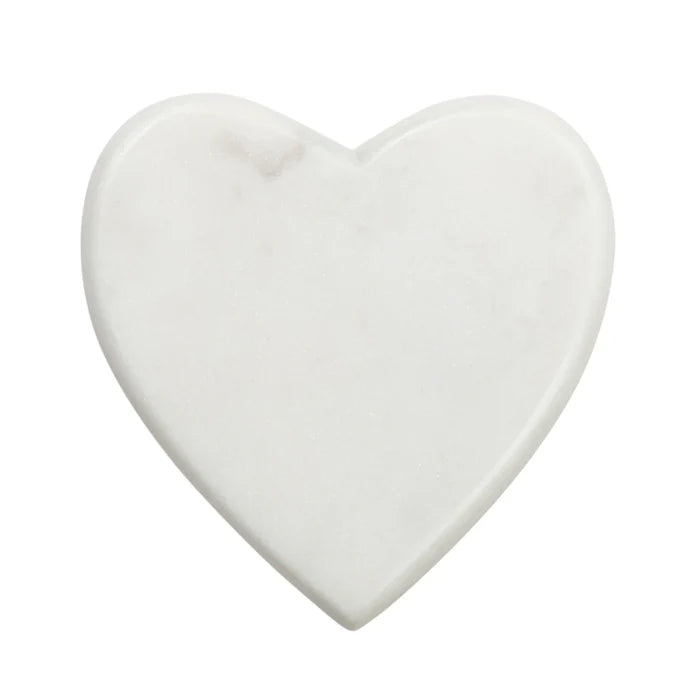 Marble Heart Candle Tray