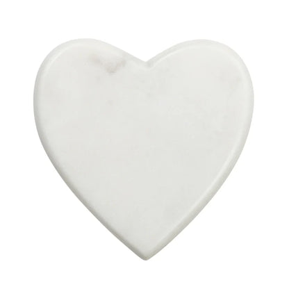 Marble Heart Candle Tray
