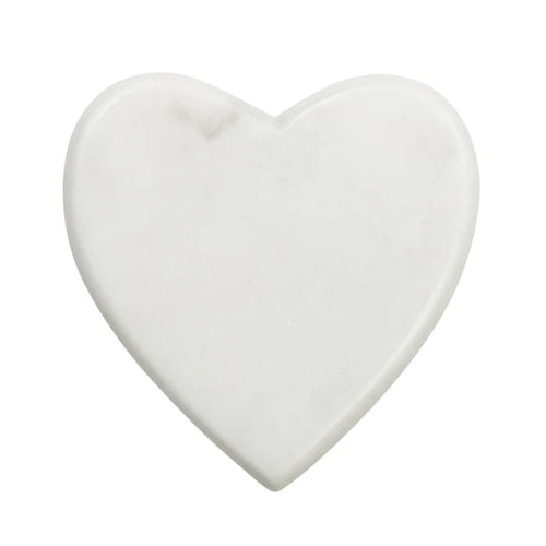 Marble Heart Candle Tray