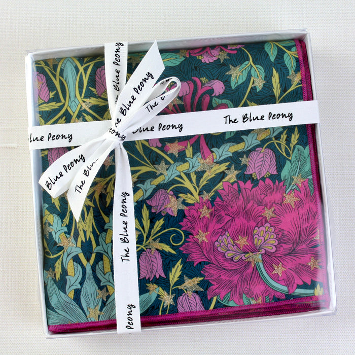 March Sparkle Liberty Tana Lawn™ Kerchief in Pink