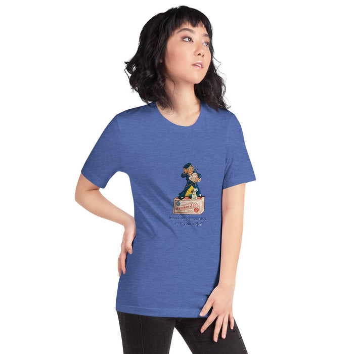 Mascots - Cracker Jack - Vote - Unisex T-shirt - Whippie's