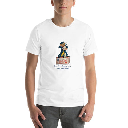 Mascots - Cracker Jack - Vote - Unisex T-shirt - Whippie's