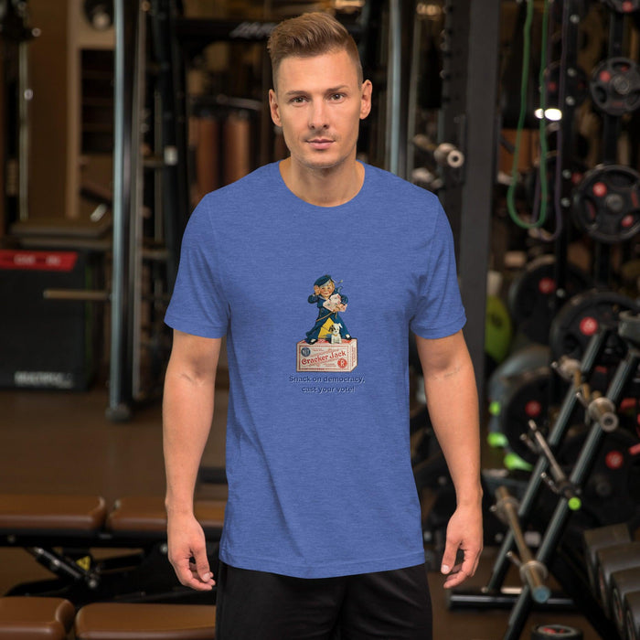 Mascots - Cracker Jack - Vote - Unisex T-shirt - Whippie's