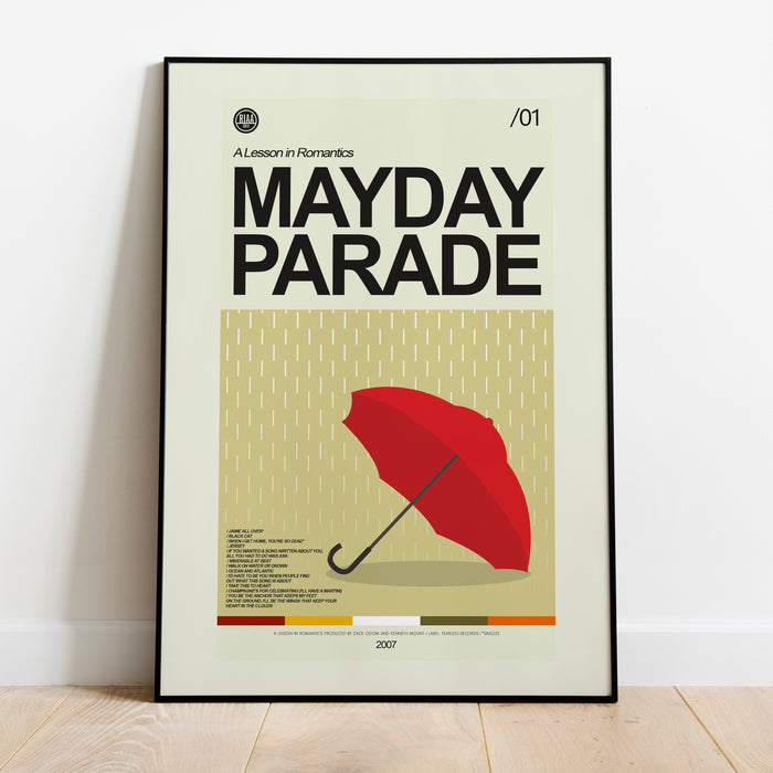 Mayday Parade - A Lesson in Romantics | DIGITAL ARTWORK DOWNLOAD