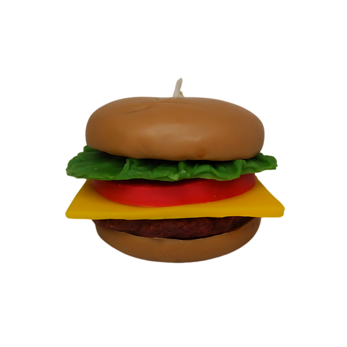 McCandlestock’s Big Wick Vegan Cheeseburger Candle